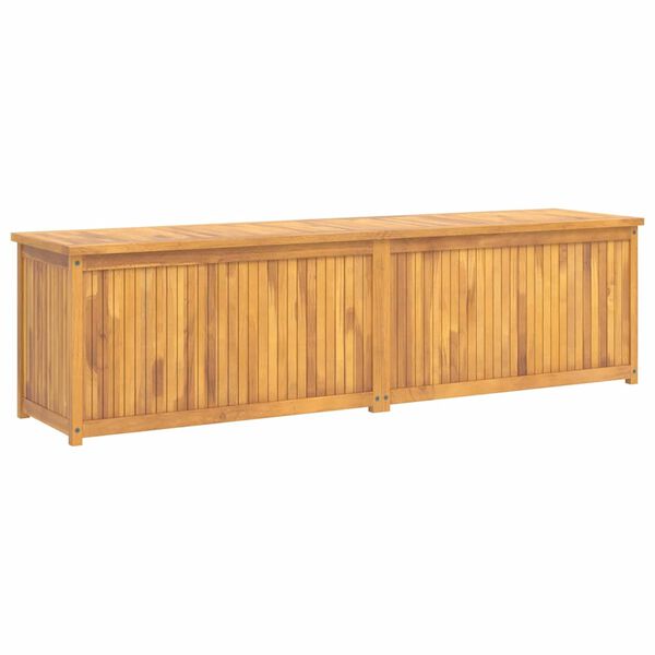 vidaXL Tr&auml;dg&aring;rdsl&aring;da 200x50x55 cm massiv teak