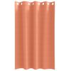 vidaXL M&ouml;rkl&auml;ggningsgardiner med Ringar 2 pcs Terracotta 175 x 140 cm