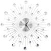 vidaXL V&auml;ggklocka med Quartz-urverk 50 cm modern design