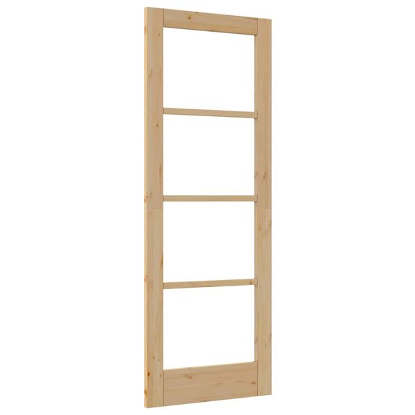 vidaXL Inredningsdörr ORKDAL Brun 73,5 x 198,5 cm