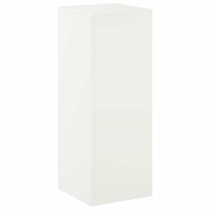 vidaXL V&auml;xtst&auml;ll Vit 30 x 30 x 80 cm St&aring;l