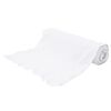 vidaXL Ogräsduk 1x50 m polyesterfiber vit