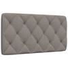 vidaXL Headboard Cushion Taupe 100 cm Fabric