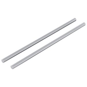 vidaXL G&auml;ngat R&ouml;r 2 pcs Silver 6 x 170 mm St&aring;l
