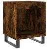 vidaXL S&auml;ngbord r&ouml;kf&auml;rgad ek 40x35x50 cm konstruerat tr&auml;