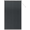 vidaXL Persienner Svart 220 x 130 cm Aluminium