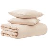 vidaXL T&auml;ckeset 2 st 200 x 200 cm Kapok och Polyester Beige