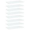 vidaXL Hyllplan 4 st vit 40x20x1,5 cm konstruerat tr&auml;
