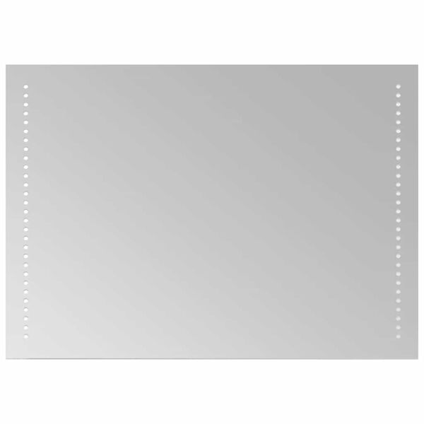 vidaXL Badrumsspegel LED 70x50 cm