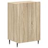 vidaXL Skosk&aring;p ZWOLLE 59,5 x 39,5 x 91,5 cm Konstruerat tr&auml; Sonoma-ek