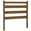 vidaXL S&auml;nggavel honungsbrun 81x4x100 cm massiv furu