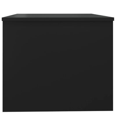 vidaXL Soffbord svart 80x50x42,5 cm konstruerat trä