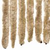 vidaXL Insektsdraperi beige 56x200 cm chenille