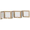 vidaXL F&auml;llbar hundgrind med stativ 6 pcs Artisan-ek 482 cm