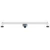 vidaXL Duschavlopp 2-i-1 med 360&deg; Siphon Silver 100 cm