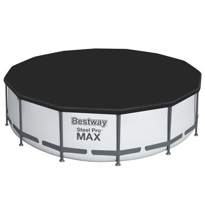 Bestway Pool Steel Pro MAX rund med tillbehör 396x122 cm