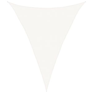 vidaXL Solsegel 160 g/m&sup2; vit 5x6x6 m HDPE