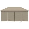 vidaXL Partyt&auml;lt Taupe 292 x 580 x 315 cm Oxford Tyg