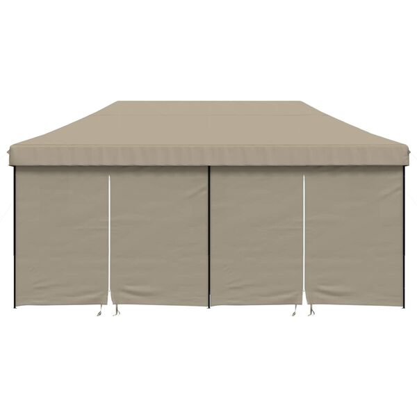 vidaXL Partyt&auml;lt Taupe 292 x 580 x 315 cm Oxford Tyg