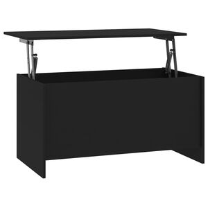 vidaXL Soffbord svart 102x55,5x52,5 cm konstruerat tr&auml;