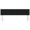 vidaXL Huvudgavlar 2 st svart 100 x 5 x 78/88 cm tyg