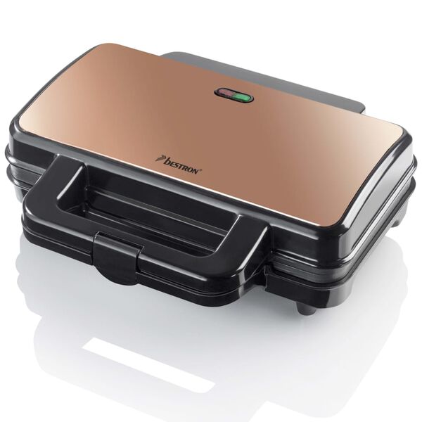 Bestron Sm&ouml;rg&aring;sgrill ASM90XLCO XL 900 W koppar