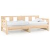 vidaXL B&auml;ddsoffa massiv furu 2x(90x200) cm