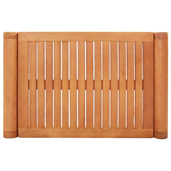 vidaXL Tr&auml;dg&aring;rdsb&auml;nk 64 cm massivt eukalyptustr&auml;