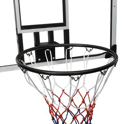 vidaXL Basketkorg transparent 90x60x2,5 cm polykarbonat