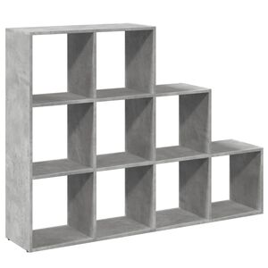 vidaXL Bokhylla/Rumsavdelare 3 hyllor 137,5x29x103,5cm konstruerat tr&auml;
