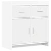 vidaXL Sideboard Vit 75 x 36 x 80 cm Konstruerat tr&auml;