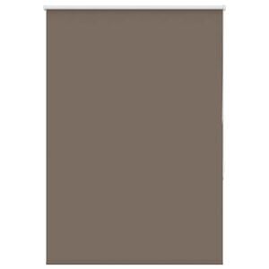 vidaXL M&ouml;rkl&auml;ggningsgardin kaffe 110x130 cm tyg bredd 105,7 cm
