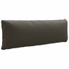 vidaXL 1-delad ryggkudde PUTTEN 100% Polyester Antracit