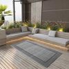 vidaXL Utomhusmatta ARAKIL gr&aring; 120x180 cm PP