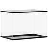 vidaXL Displaylåda transparent 56x36x37 cm akryl