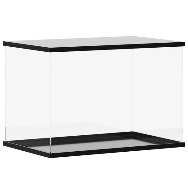 vidaXL Displaylåda transparent 56x36x37 cm akryl