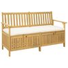 vidaXL F&ouml;rvaringsb&auml;nk 2 -Seater 148 x 63 x 84 cm Rektangul&auml;r