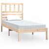 vidaXL S&auml;ngram massiv furu 100x200 cm enkels&auml;ng