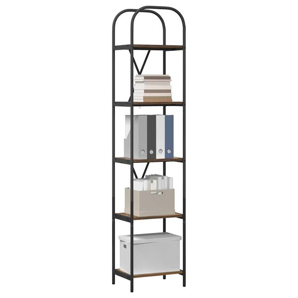 vidaXL Hyllsystem R&ouml;kt ek 40 x 30 x 183 cm Konstruerat tr&auml;