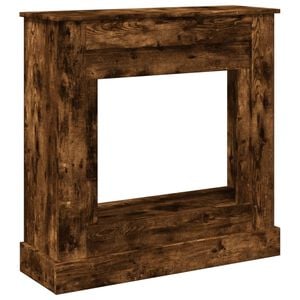 vidaXL Spiselkrans r&ouml;kf&auml;rgad ek 90x30x90 cm konstruerat tr&auml;