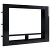 vidaXL Tv-b&auml;nk svart h&ouml;gglans 152x22x113 cm konstruerat tr&auml;