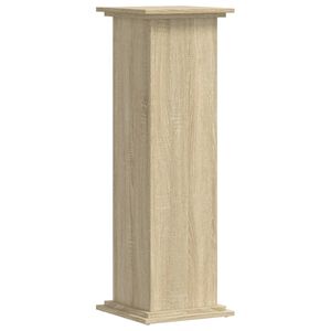 vidaXL V&auml;xtst&auml;ll sonoma-ek 33x33x100 cm konstruerat tr&auml;