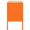 vidaXL Tv-bänk orange 105x35x50 cm stål