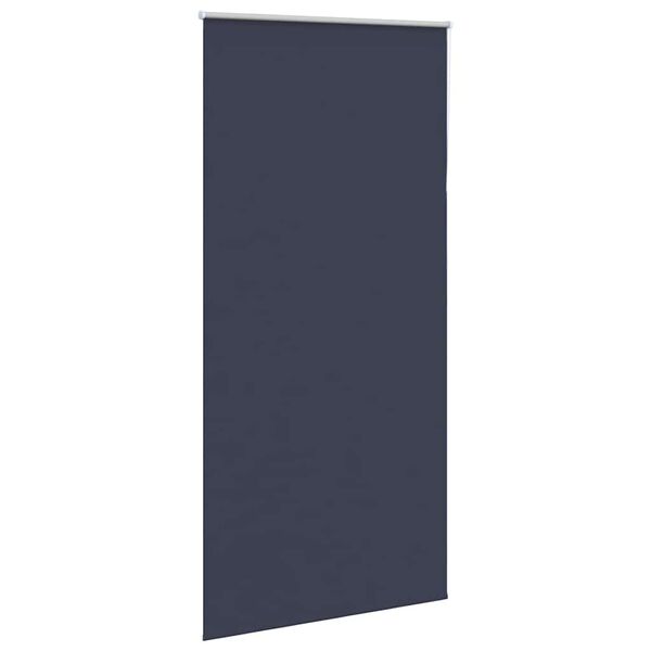 vidaXL Rullgardin m&ouml;rkl&auml;ggning marin 115x210 cm tyg bredd 110,7 cm