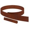 vidaXL Kant f&ouml;r gr&auml;smatta 4 pcs Rostig 450 x 0,05 x 10 cm