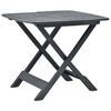 vidaXL Hopf&auml;llbart tr&auml;dg&aring;rdsbord antracit 79x72x70 cm plast