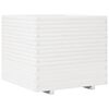 vidaXL Odlingsl&aring;da 80x80x72 cm vit massiv furu