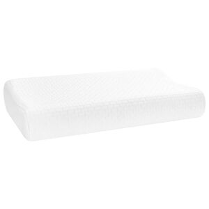 vidaXL Sovkudde 60 x 37 x 12,5 cm Medium Minneskum Vit