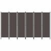vidaXL Rumsavdelare 6 paneler antracit 300x180 cm