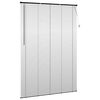 vidaXL Persienn Justerbar Svart 213 x 150 cm PVC